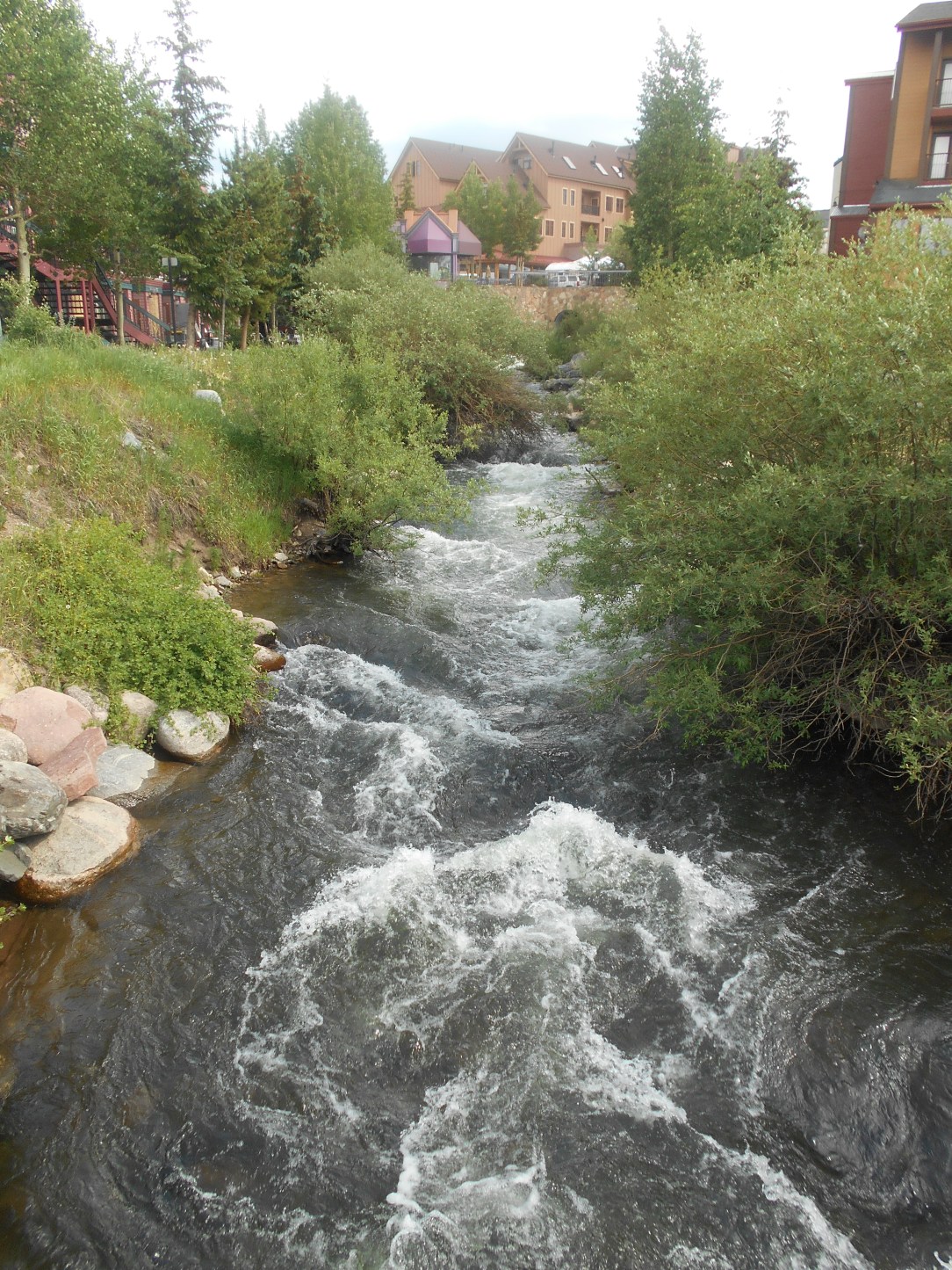 River running through Breckenridge